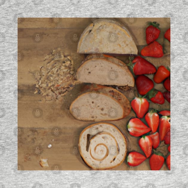 Size chart bread and strawberries by tearbytea